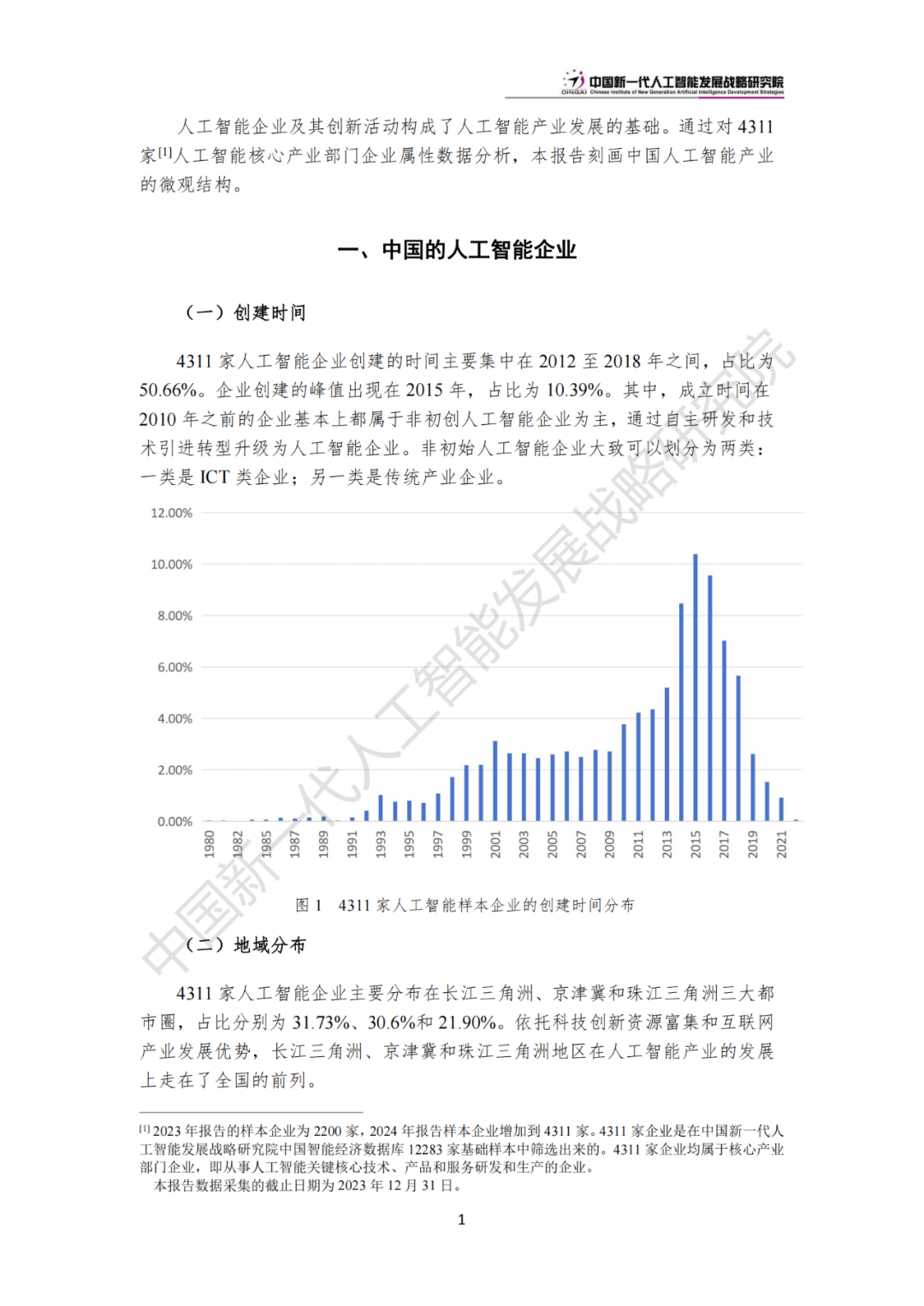 《中国新一代人工智能科技产业发展报告 2024》发布，附全文